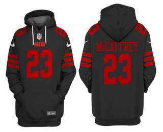 Men's San Francisco 49ers #23 Christian McCaffrey Black Alternate Pullover Hoodie,We sell and wholesale Men's San Francisco 49ers #23 Christian McCaffrey Black Alternate Pullover Hoodie on line form chian!